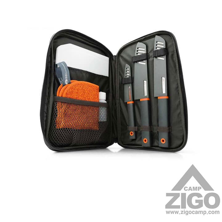 ست چاقو و تخته برش جی اس آی GSI OUTDOORS SANTOKU کد 90105 — تصویر ۲