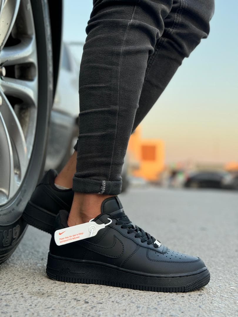 فش نایک ایرفورس وان سفید و مشکی | Nike Air Force 1 ویتنام کد SH024