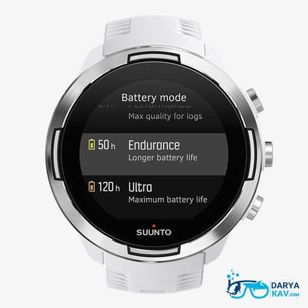 ساعت سونتو Suunto 9 Baro White — تصویر ۴