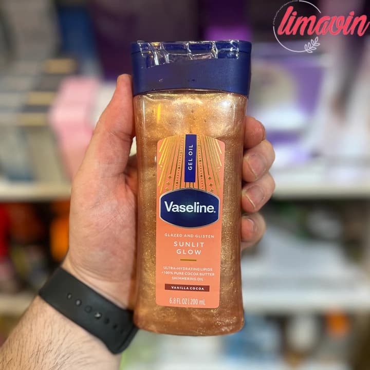 روغن بدن شاین دار وازلین حجم 200 میلی لیتر — تصویر ۴