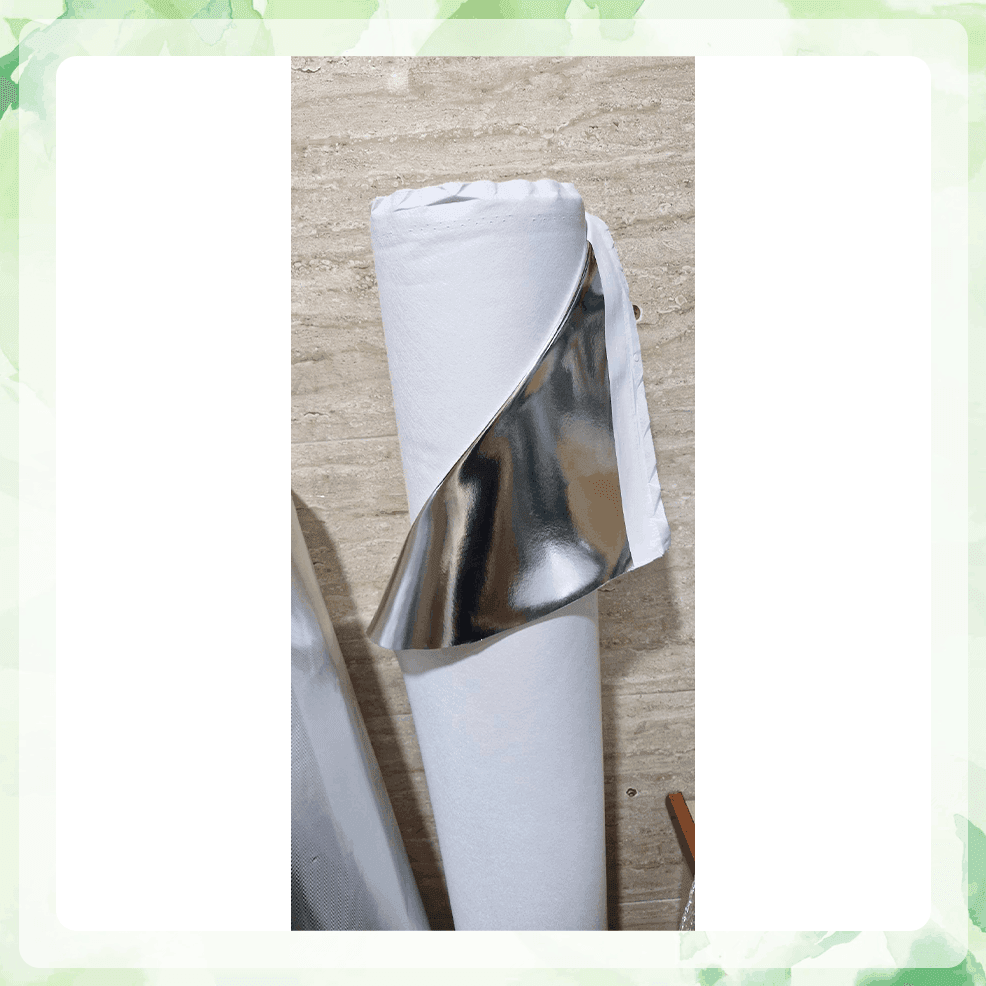پارچه رفلکتور مناسب باکس ( عرض 140 سانتی متری) مدل پشت سفید