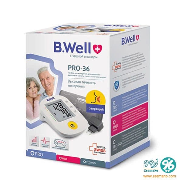 فشارسنج بازویی سخنگو بی ول B.Well مدل 36-PRO — تصویر ۳