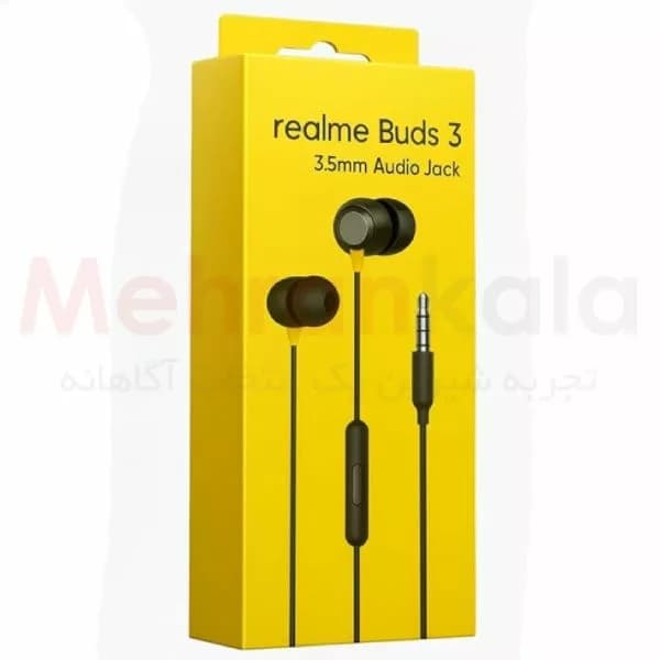 هندزفری سیمی 3.5 میلی متری ریلمی مدل Realme Buds 3 — تصویر ۴