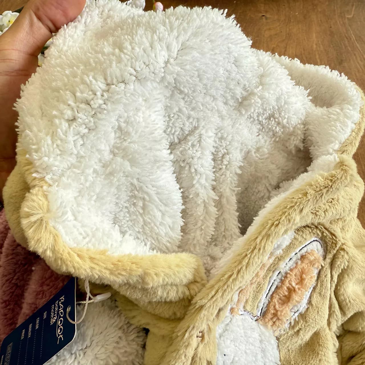 سرهمی مخمل خرگوش Bunny سایز 1،2 کد 6931 — تصویر ۷