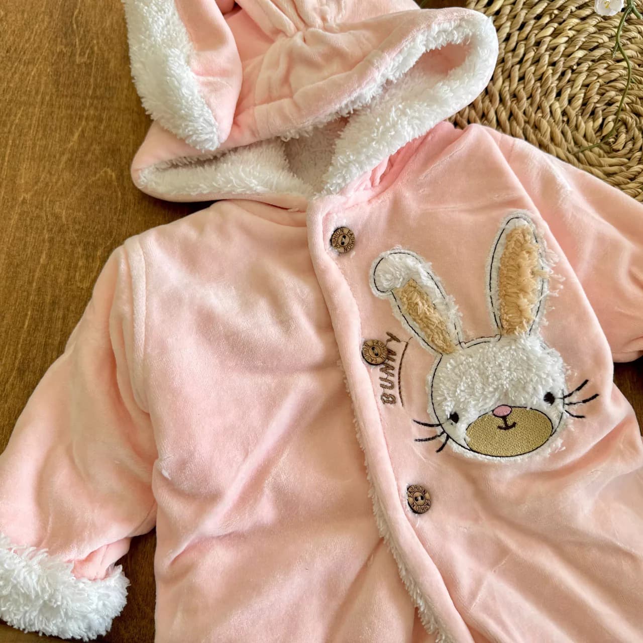 سرهمی مخمل خرگوش Bunny سایز 1،2 کد 6931 — تصویر ۶
