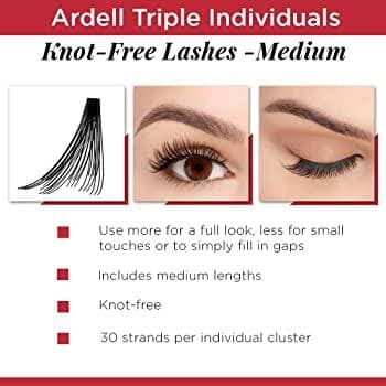 مژه بدون گره ۳ بعدی آردل تریپل میکس سایزARDELL — تصویر ۳
