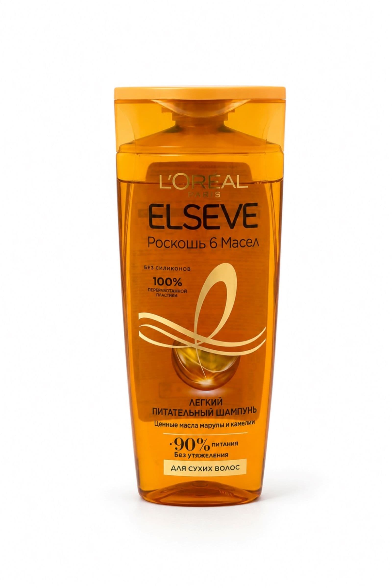 شامپو تغذیه‌کننده لورال L’Oréal Paris Elseve 6 Oils – حجم ۲۵۰ میل روس