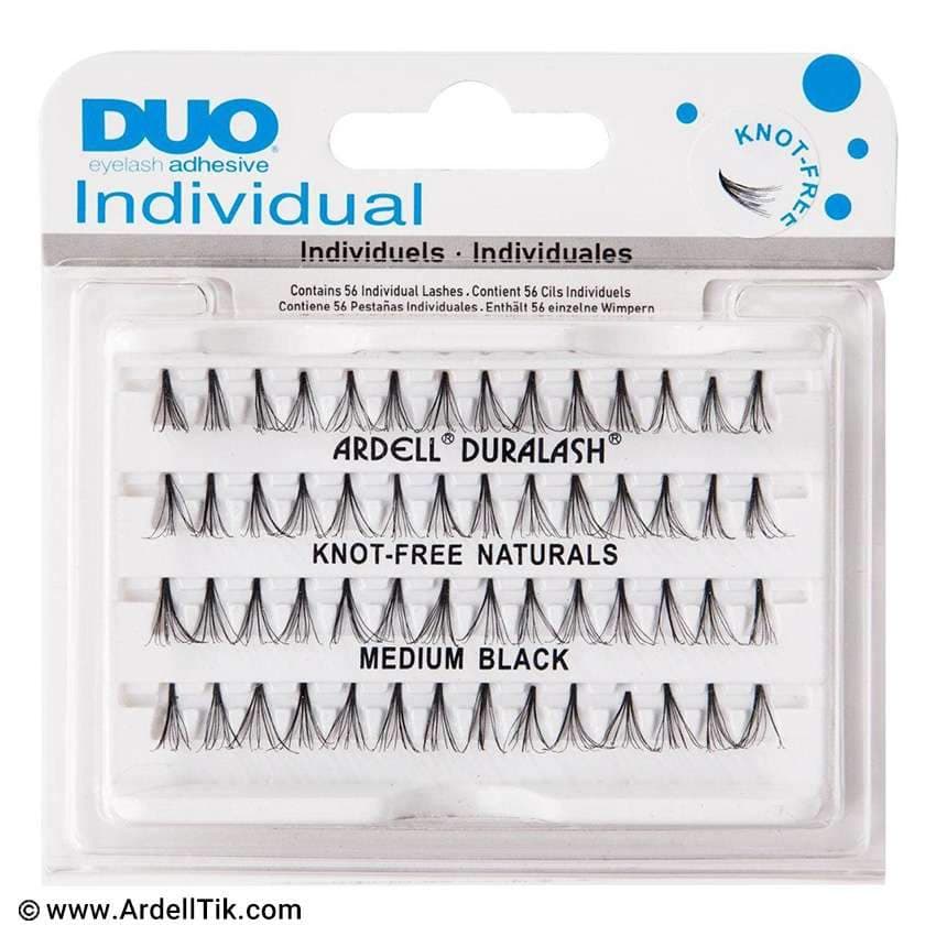 مژه تکی Dou بدون گره – مو طبیعی – سایز Medium