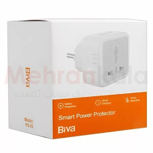 تبدیل برق 3 به 2 هوشمند تایمردار بیوا مدل SMART PS-03 — تصویر ۲