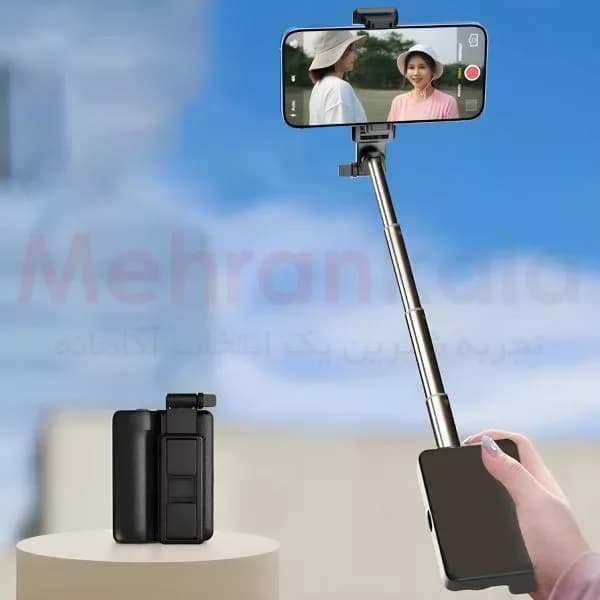 گریپ بلوتوثی عکاسی حرفه ای گوشی موبایل مدل E6 Grip — تصویر ۳