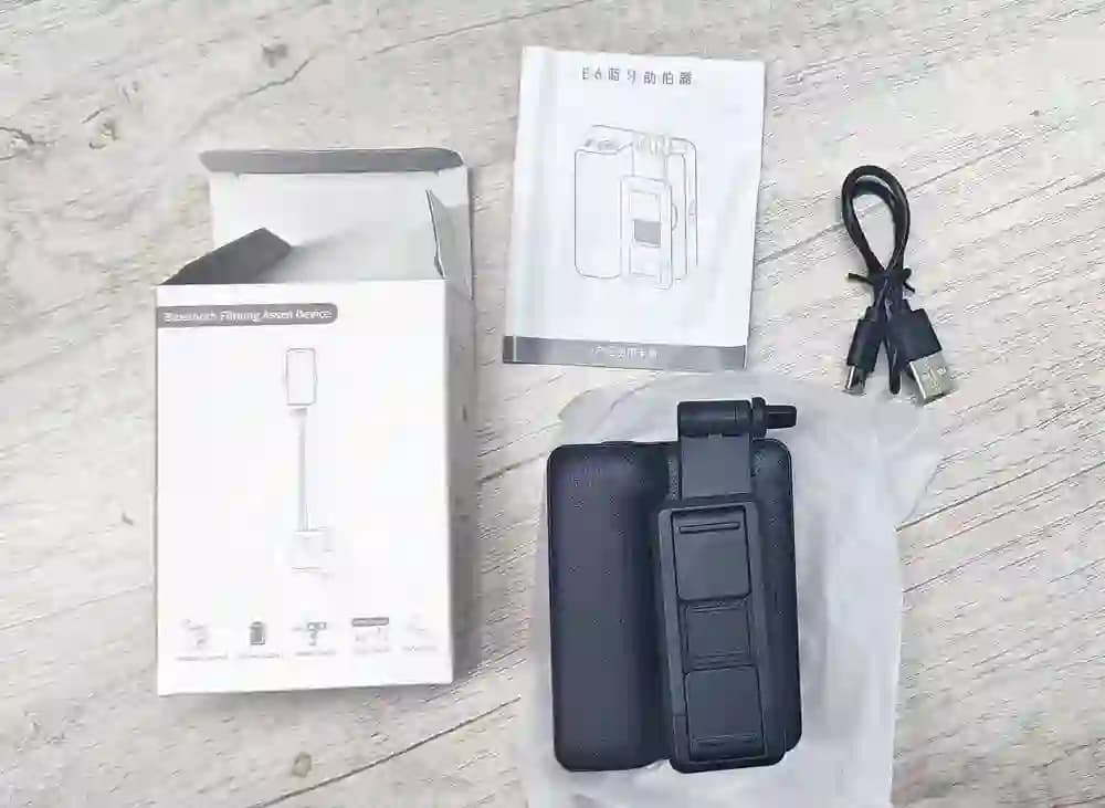گریپ بلوتوثی عکاسی حرفه ای گوشی موبایل مدل E6 Grip — تصویر ۹