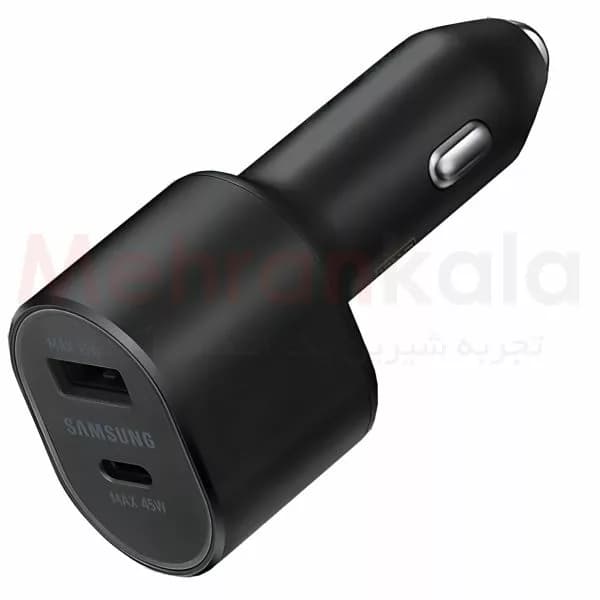 شارژر فندکی 45 وات سامسونگ مدل (45W+15W) Dual Ports