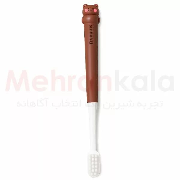 مسواک فانتزی عروسکی فرندز مدل Brown Bear با برس نرم