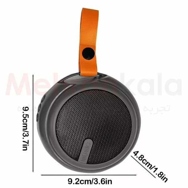 اسپیکر بلوتوثی قابل حمل پرتابل مدل MUSIC X-316 — تصویر ۳