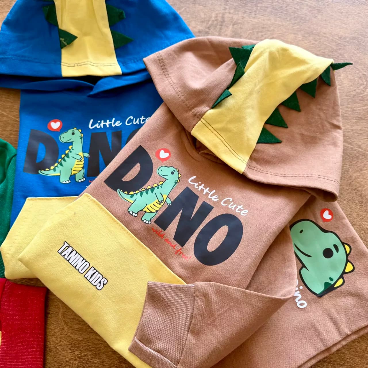 هودی شلوار دایناسور DINO سایز 35 تا 50 کد 6865 — تصویر ۲