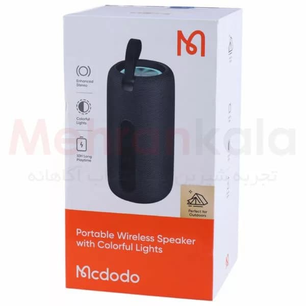 اسپیکر بلوتوثی مک دودو مدل BS-141 Colorful — تصویر ۲