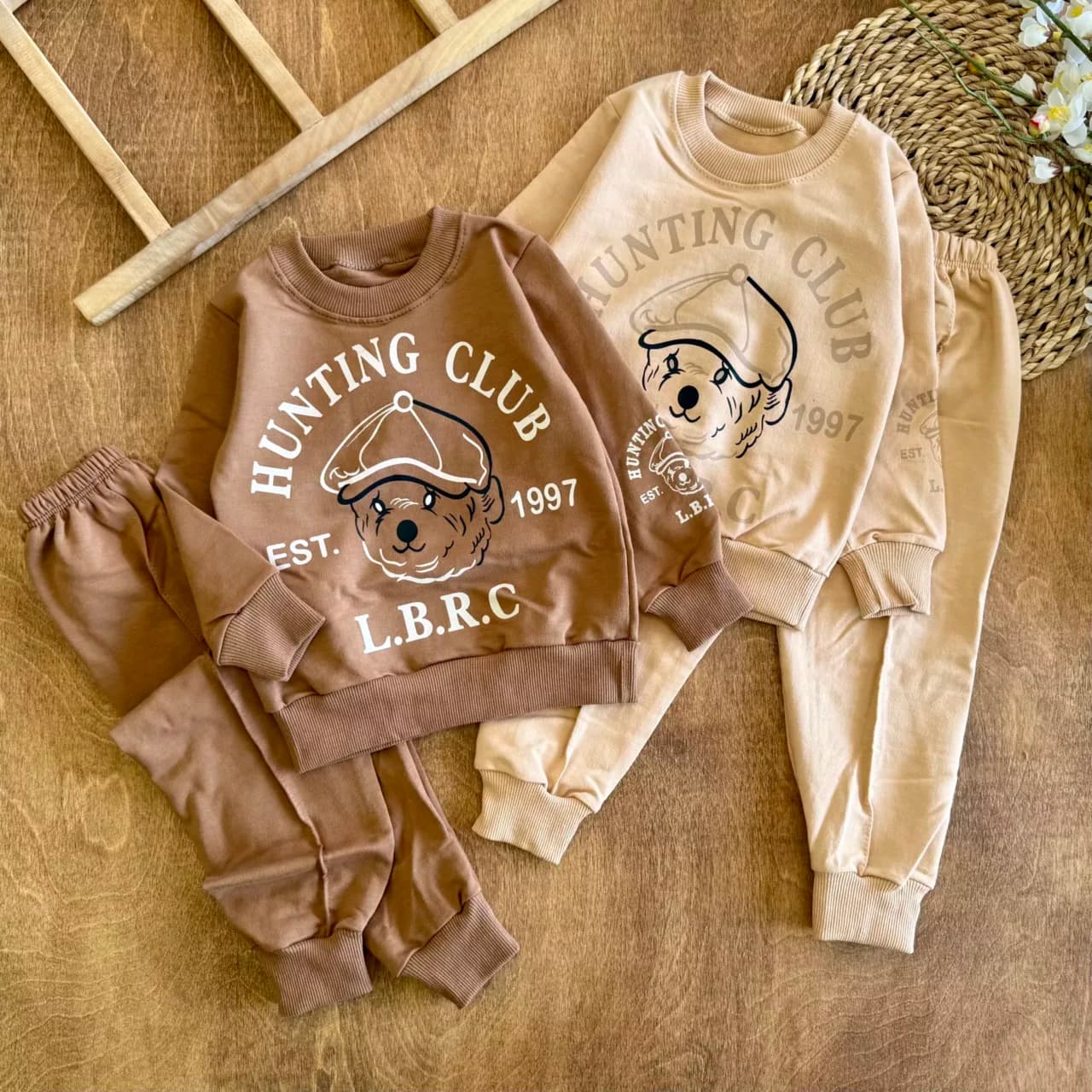 بلوز شلوار خرس hunting club سایز ۳۵ تا ۴۵ کد ۵۶۳۵