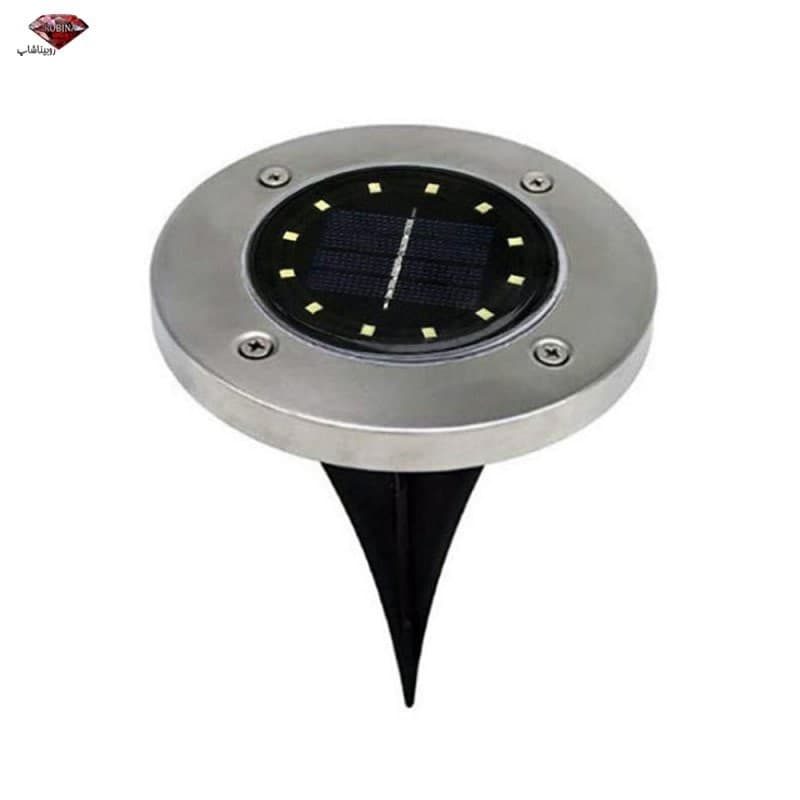 چراغ دفنی و دیسکی خورشیدی 12LED