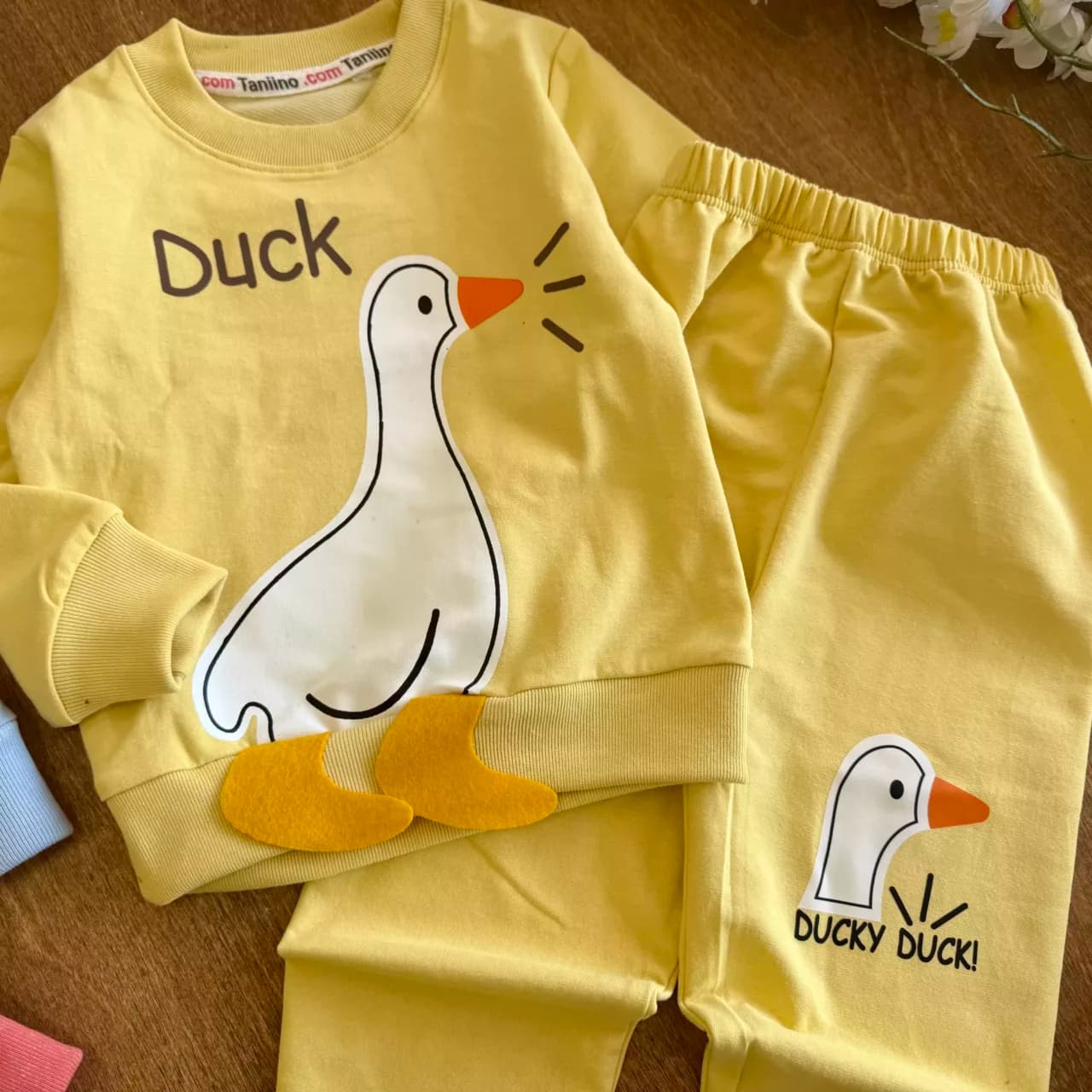 بلوز شلوار اردک پادار Duck سایز 35 تا 45 کد 6846 — تصویر ۲