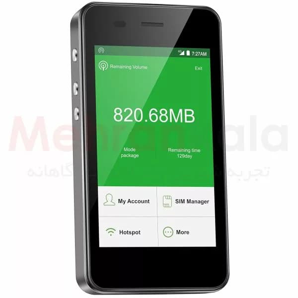 مودم جیبی دو سیم کارت ایرتل هواوی مدل E5577 PRO 4G/LTE – با قابلیت مکالمه