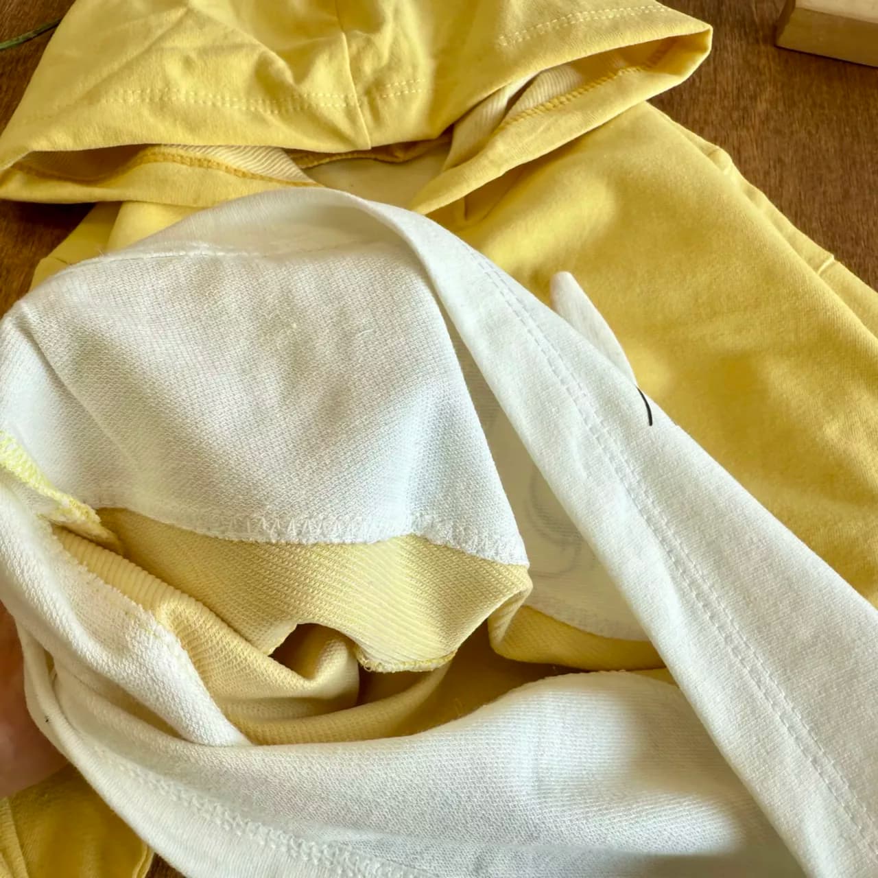 هودی شلوار خرگوش گوش دراز سایز 35 تا 45 کد 6840 — تصویر ۳