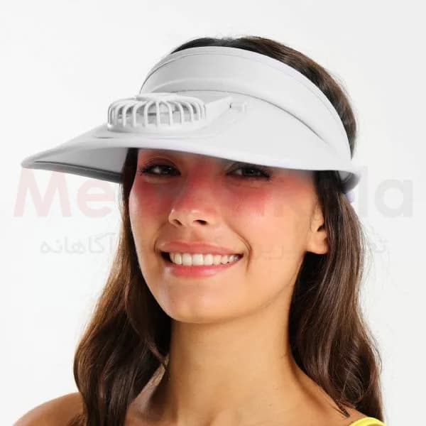 کلاه آفتابگیر فن دار شارژی وان پرو مدل Cooling Hat Fan — تصویر ۲