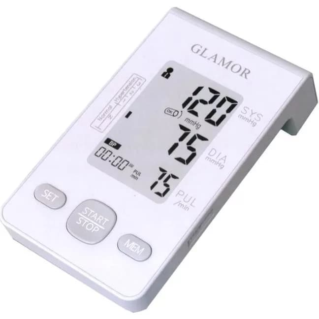 فشارسنج بازویی دیجیتالی گلامور مدل DBP 6177 به همراه دو عدد کاف