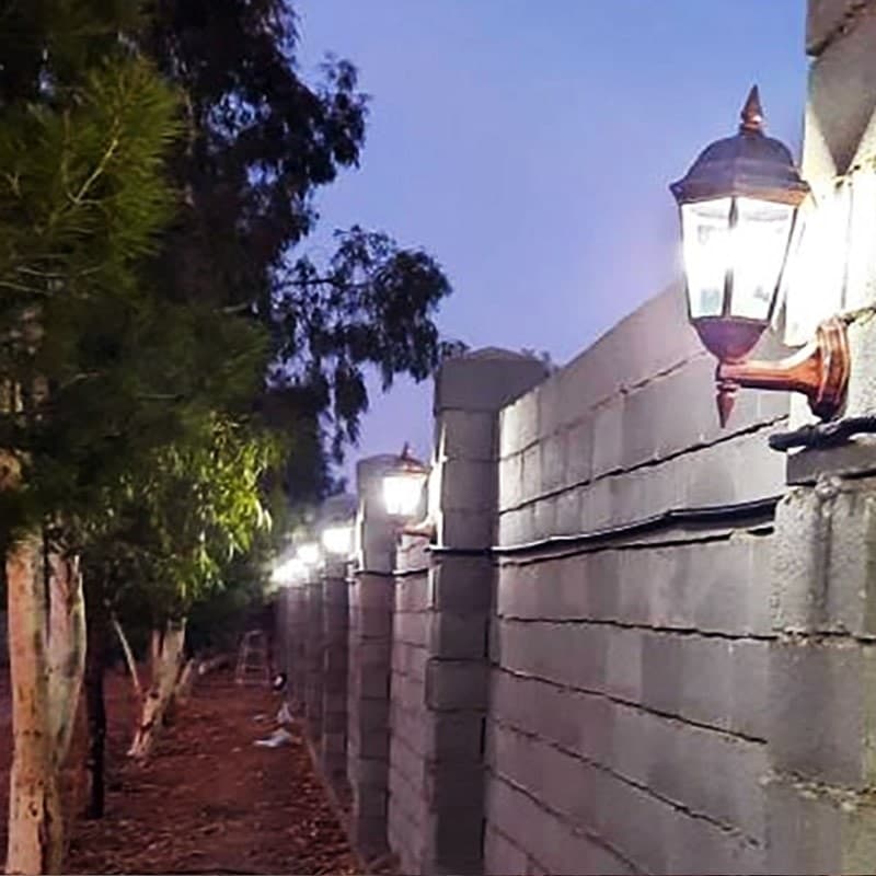چراغ دیواری انگلیسی حیاطی و باغی — تصویر ۴