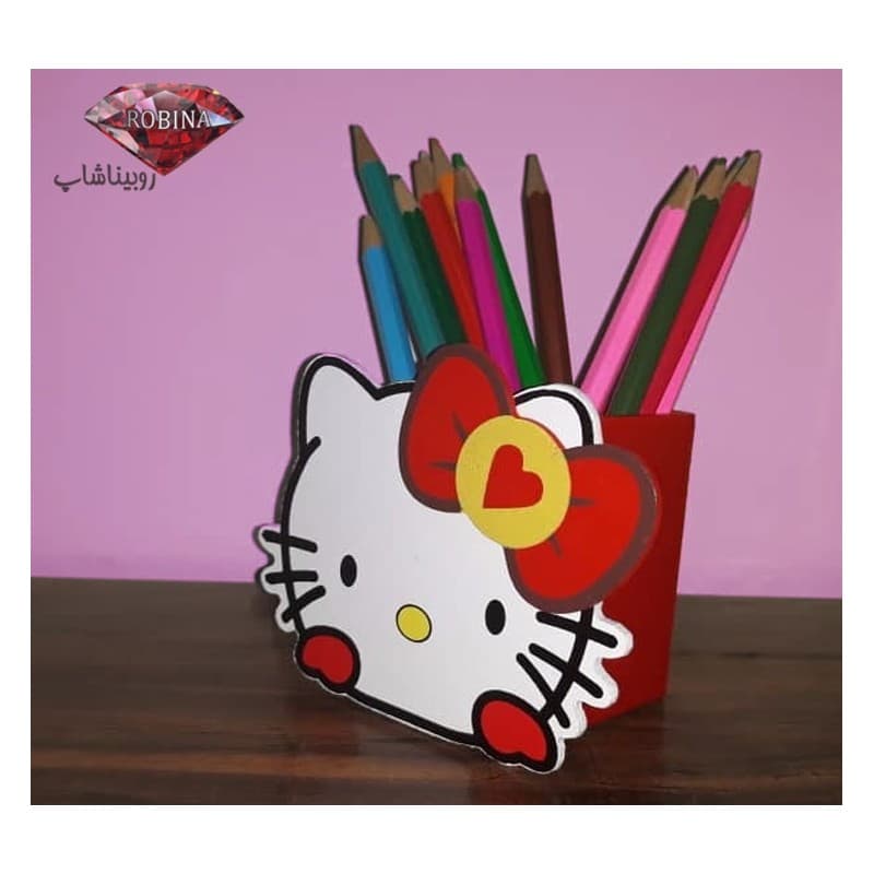جامدادی و لوازم رومیزی چوبی — تصویر ۳
