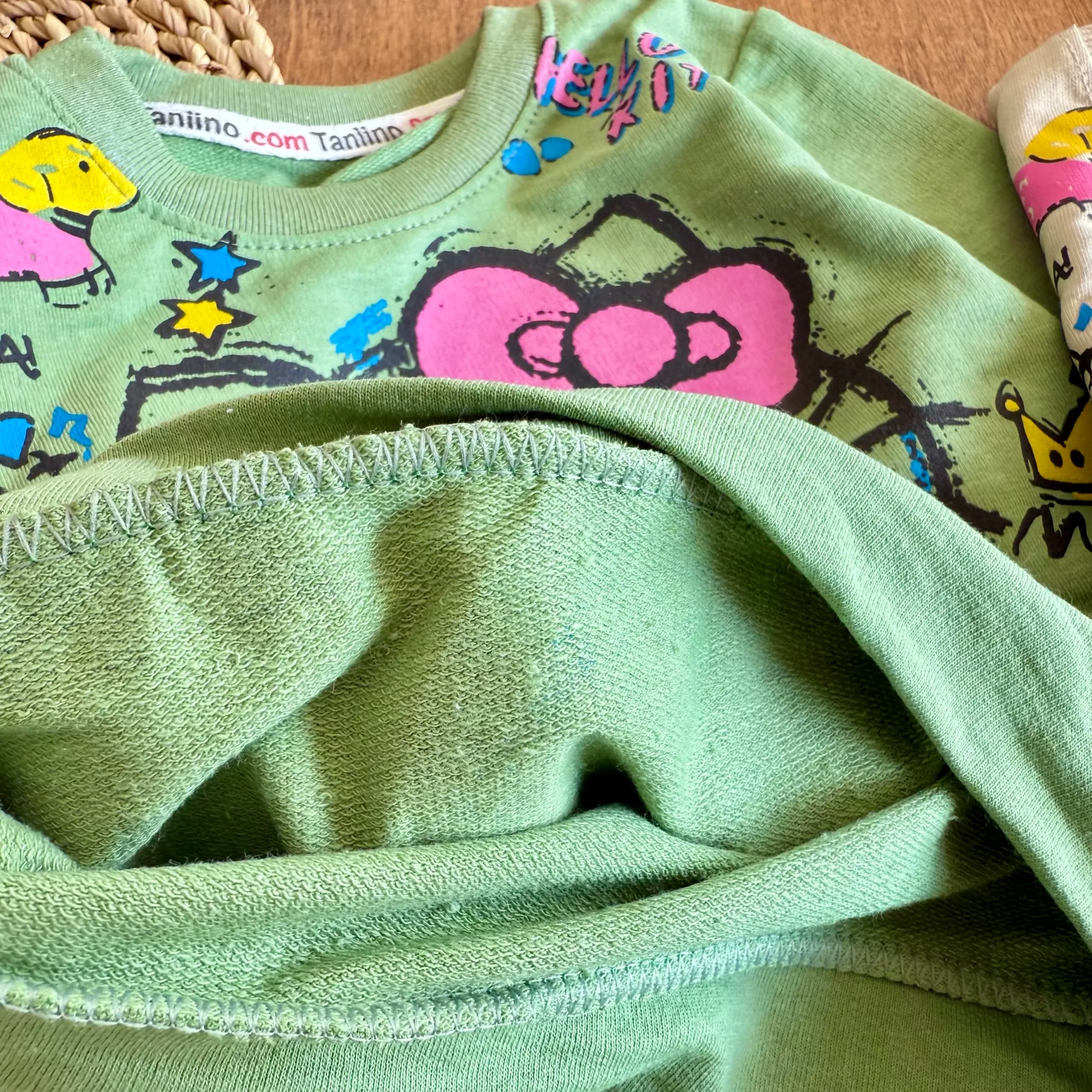 بلوز شلوار پیشی کیتی پاپیونی Hello Kitty کد 6811 — تصویر ۳