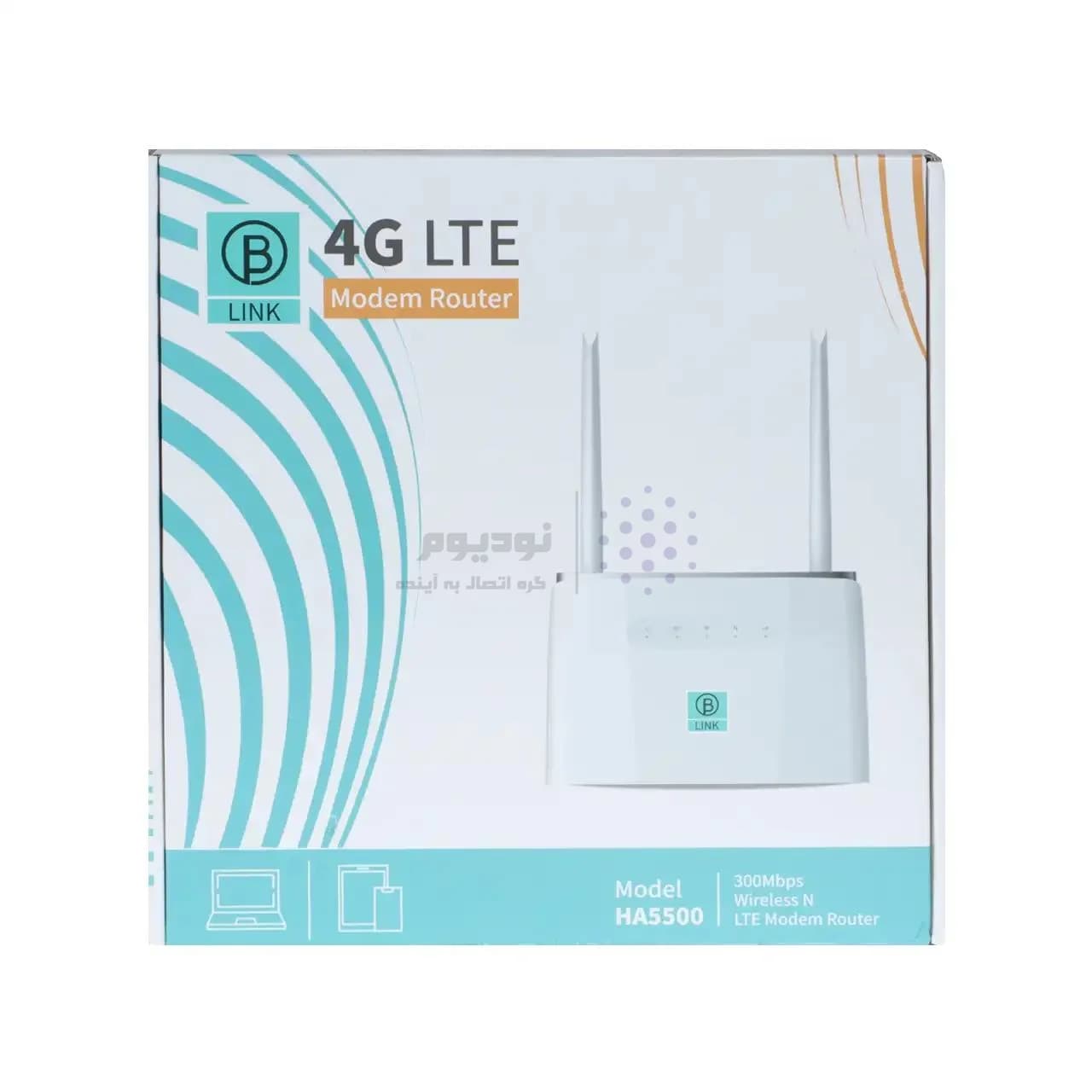 مودم رومیزی B-Link 4G LTE مدل HA5500 – سفید — تصویر ۶