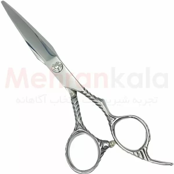 ست قیچی حرفه ای اصلاح و پیتاژ سوتاپ مدل Silver Class – استیل ژاپنی — تصویر ۲