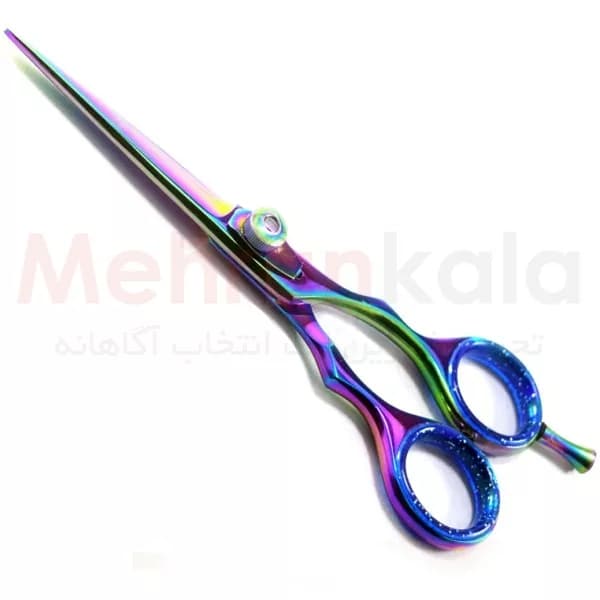 قیچی اصلاح حرفه ای آلمانی مدل Multicolor سایز 5.5 اینچ