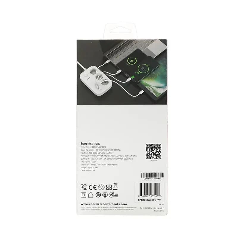 چندراهی برق انرجایزر مدل EPB3250W01EU — تصویر ۳