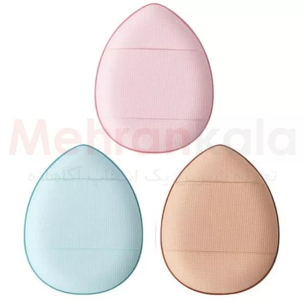پد آرایشی انگشتی زئوس مدل Finger Puff بسته 3 عددی