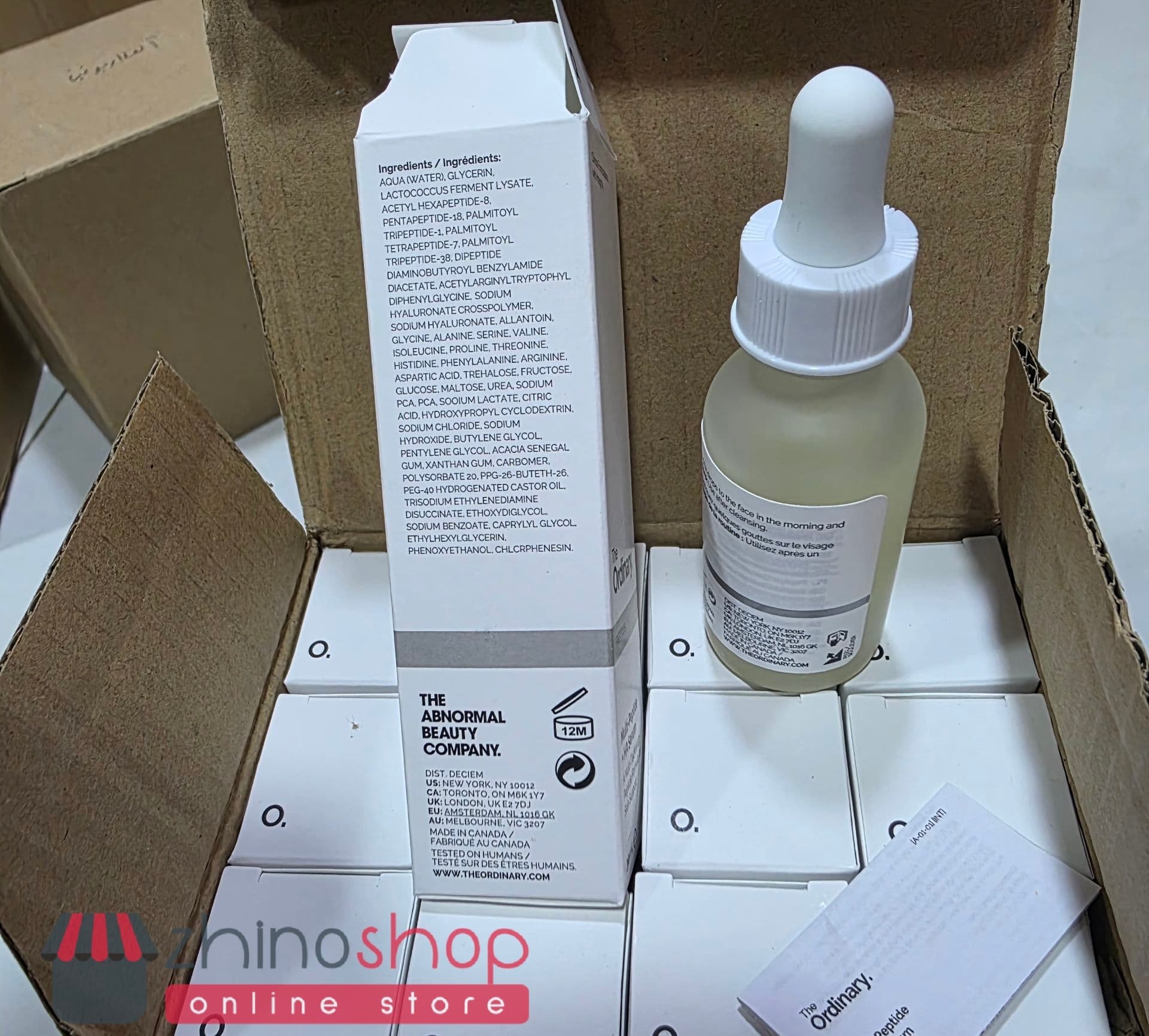 سرم آبرسان مولتی پپتاید جدید 30ml کانادا — تصویر ۲