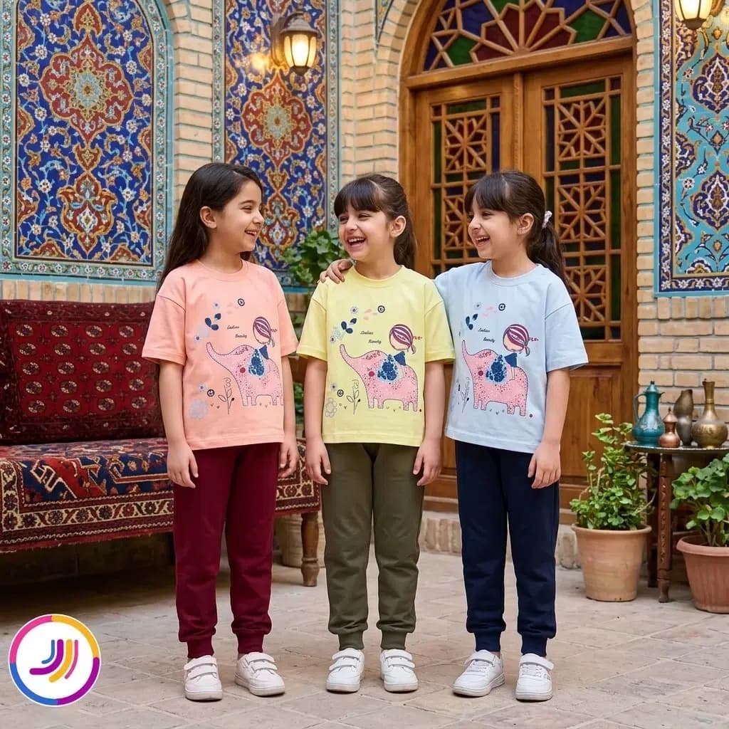 تیشرت و شلوار نسترن — تصویر ۲
