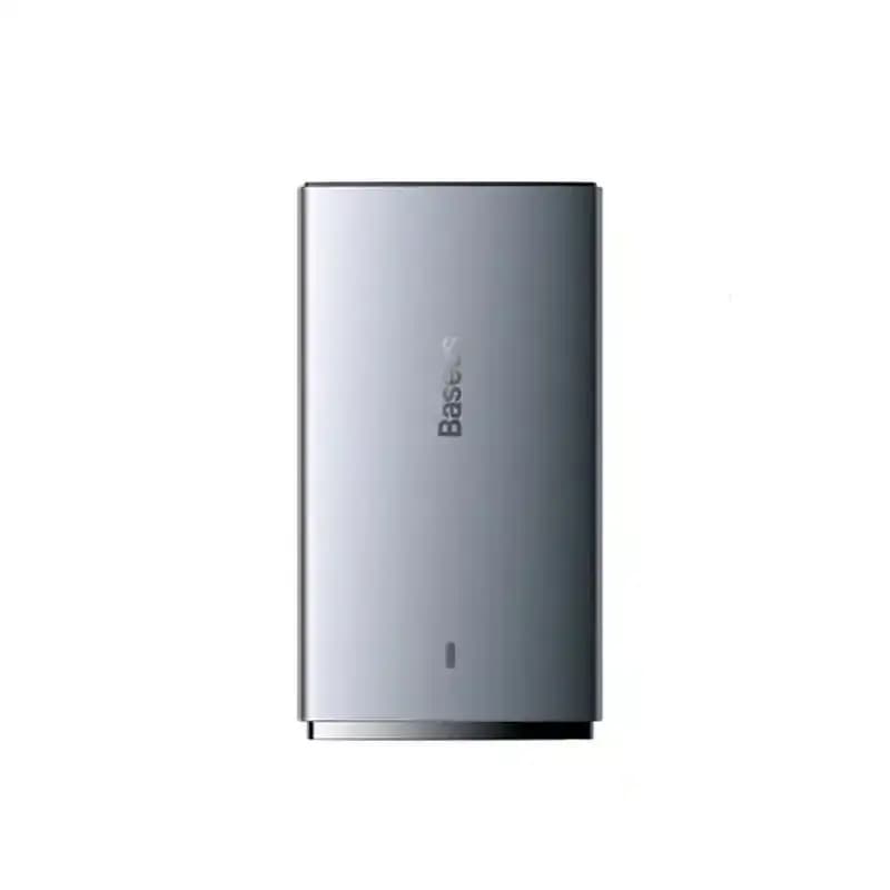 شارژر دیواری دو پورت باسئوس مدل GaN5 Pro Ultra Slim توان 65 وات (همراه کابل)
