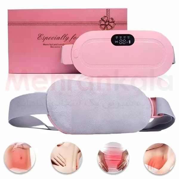 کمربند و ماساژور حرارتی دوران قاعدگی آیکالما مدل PMS Massage Pad — تصویر ۳