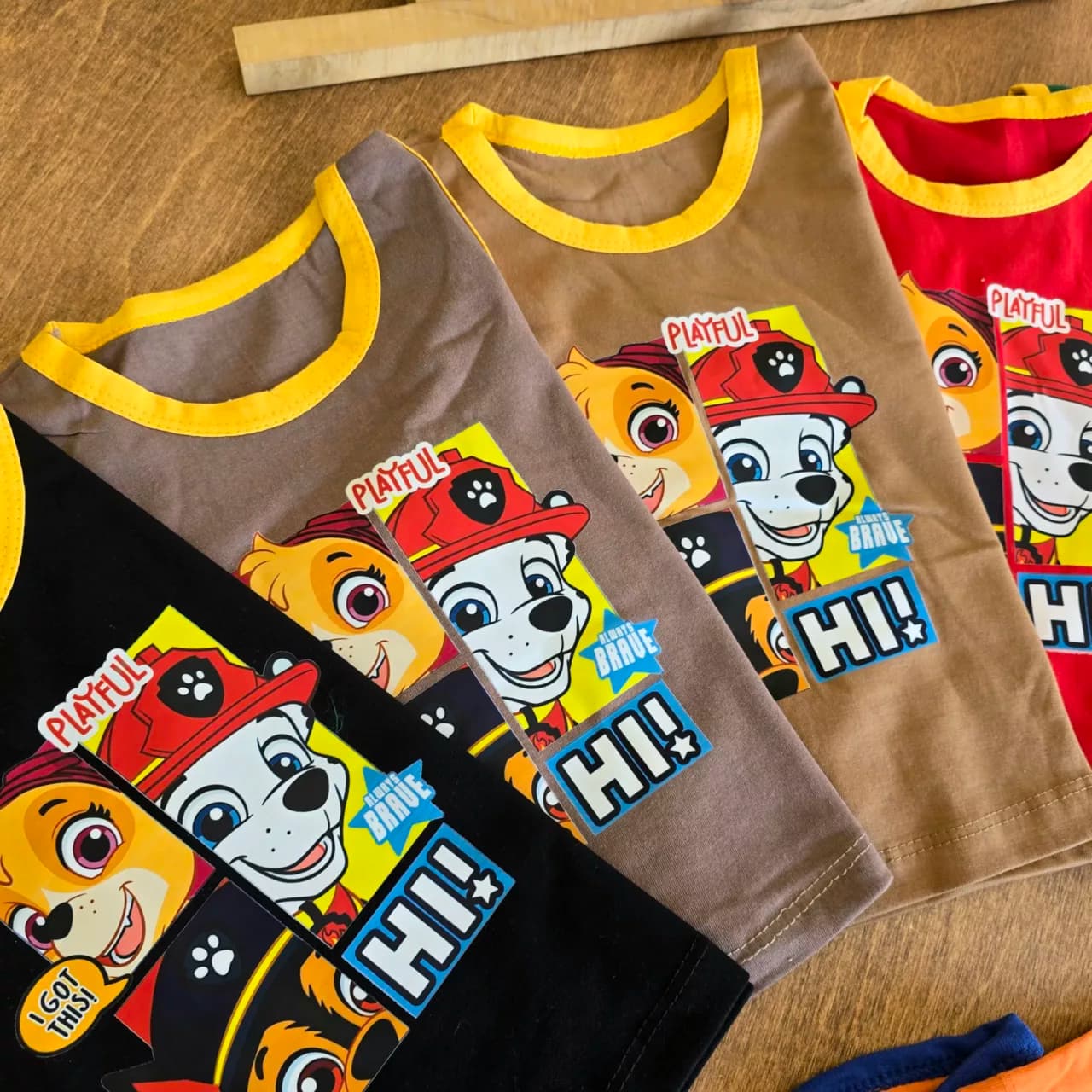 تاپ شلوارک سگهای نگهبان Playful کد 6762 — تصویر ۲