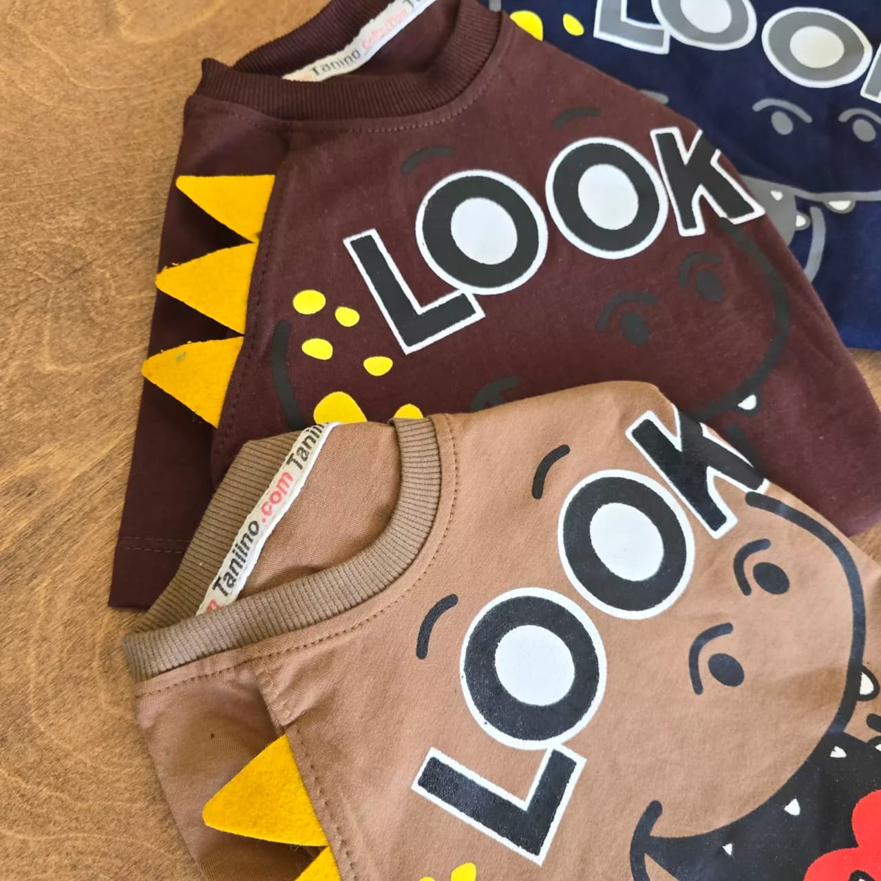تیشرت شلوارک اژدها Look سایز 35 تا 45 کد 6760 — تصویر ۴