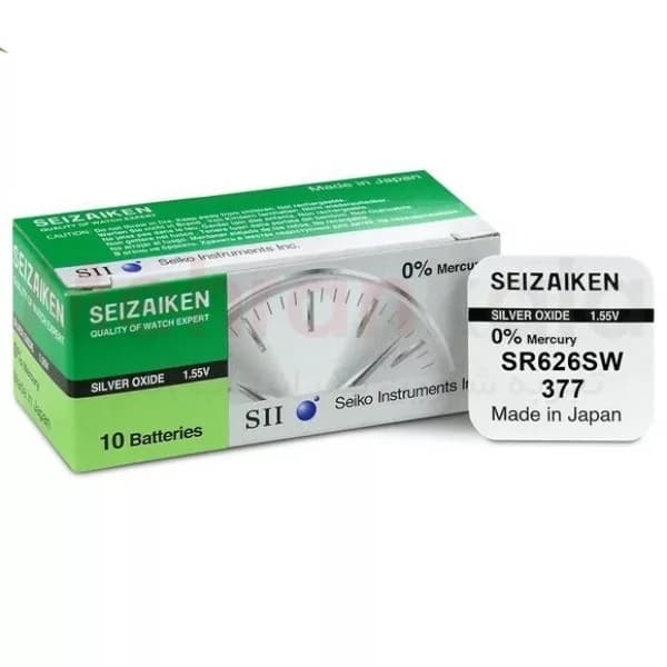 باتری ساعت سیزیکن اصل مدل SR626SW (377)