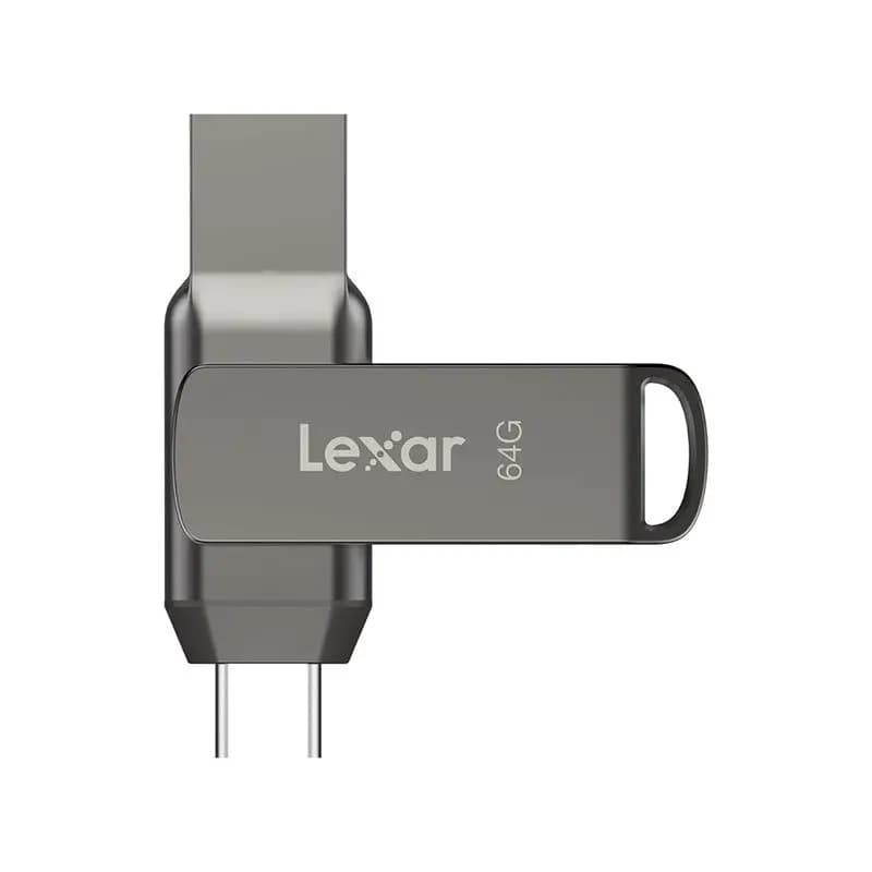 فلش مموری لکسار مدل D400 ( USB 3.2-USB-C ) ظرفیت 64 گیگابایت — تصویر ۳