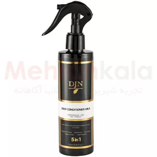 اسپری شیر مو پنج کاره دژن مدل Hair Milk حجم 250 میلی لیتر