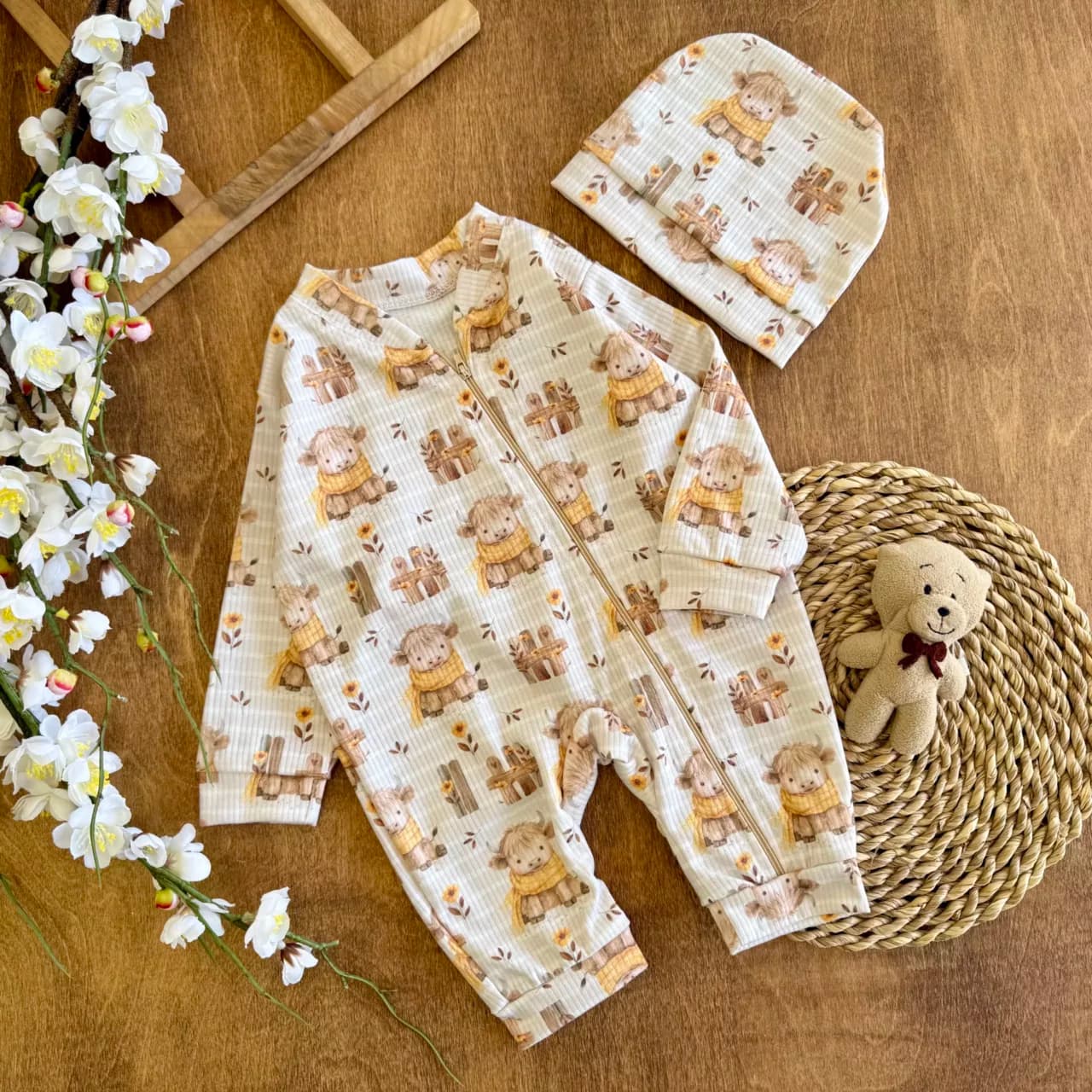 سرهمی زیپی گاو شاخدار کد 6755