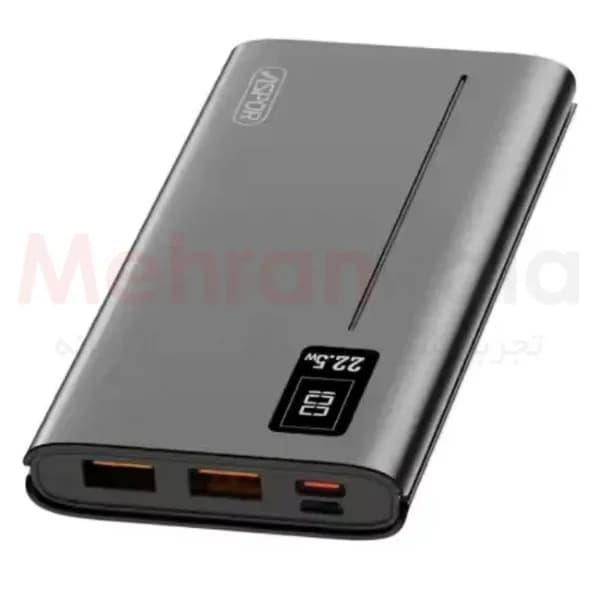 پاوربانک فست شارژ آسپور مدل A335 22.5W PD+QC 4.0 ظرفیت 10000 میلی آمپر – توان 22.5 وات — تصویر ۲