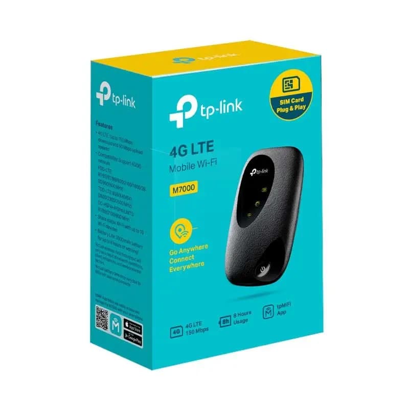 مودم 4G بی سيم و قابل حمل تی پی-لينک مدل M7000 — تصویر ۳