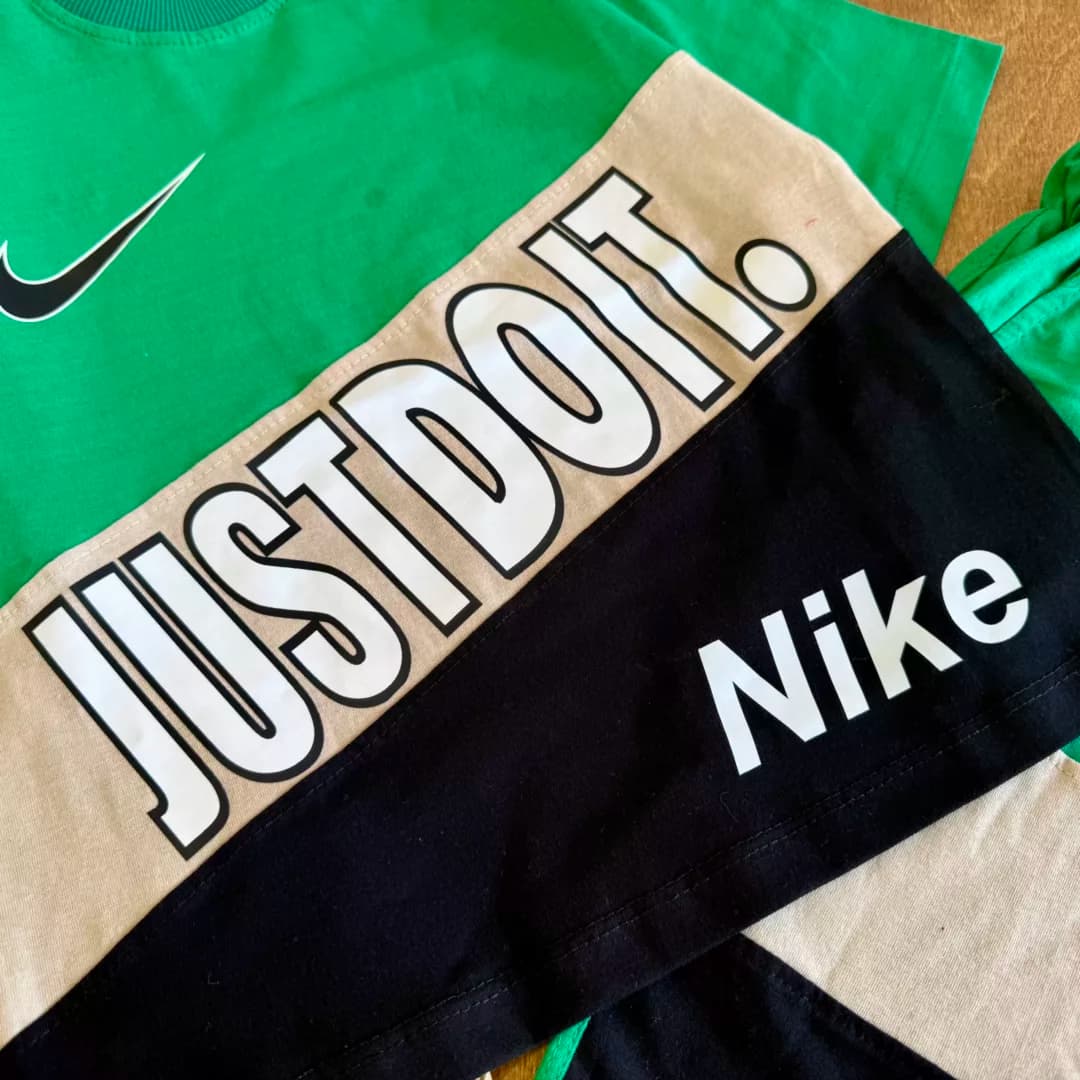 تیشرت شلوارک نایک JUST DO IT سایز 45 تا 60 کد 6438 — تصویر ۶
