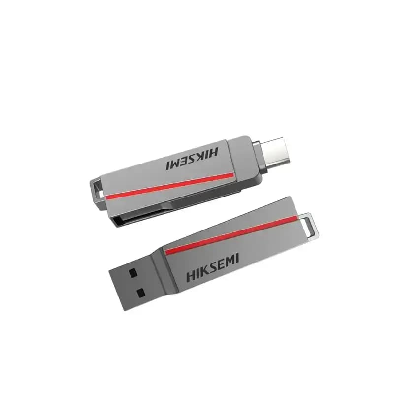 فلش مموری هایک سمی مدل (USB 3.2-USB-C) Dual Slim-E307C با ظرفیت 128 گیگابایت — تصویر ۴