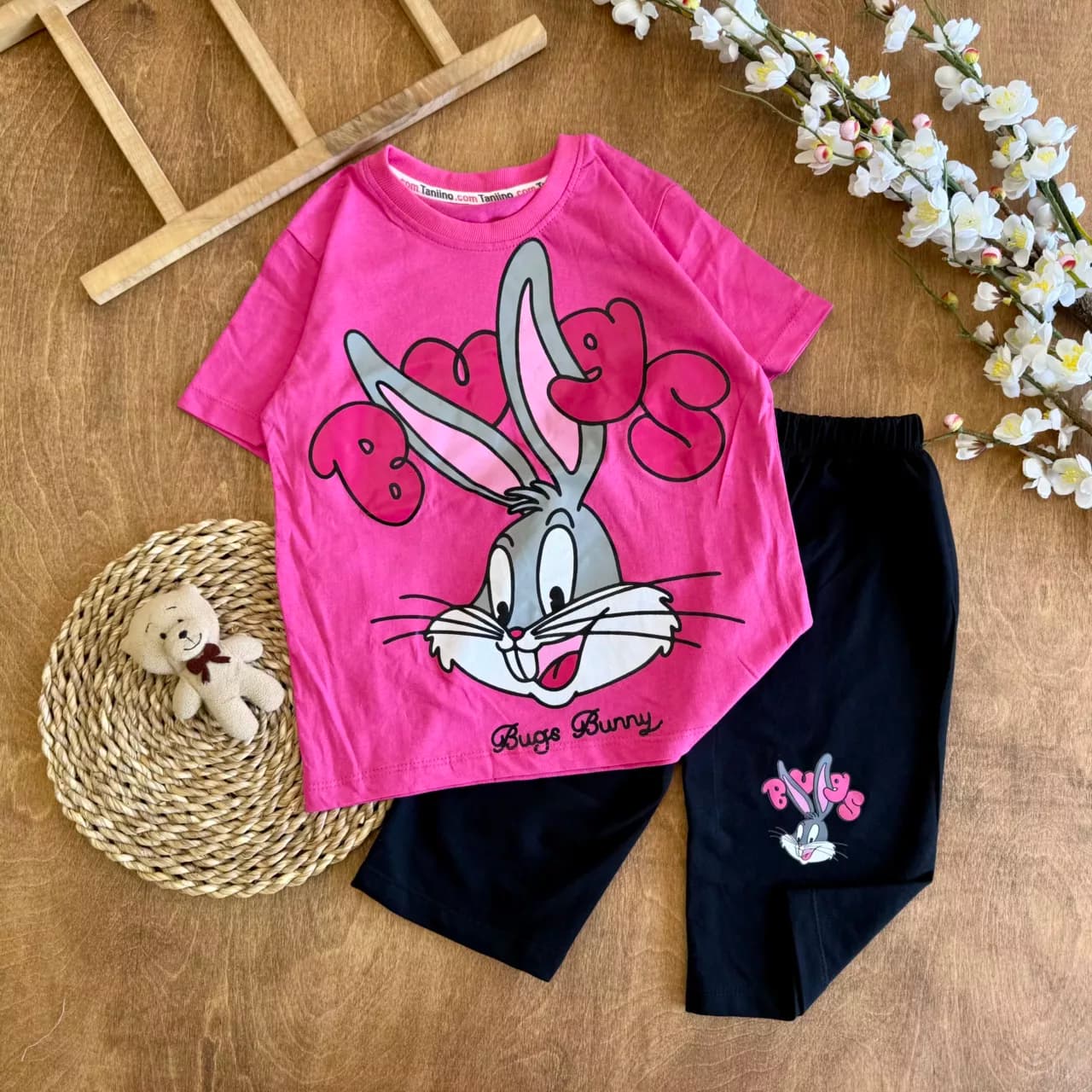تیشرت شلوارک خرگوش Bugs Bunny سایز 50،55 کد 6726